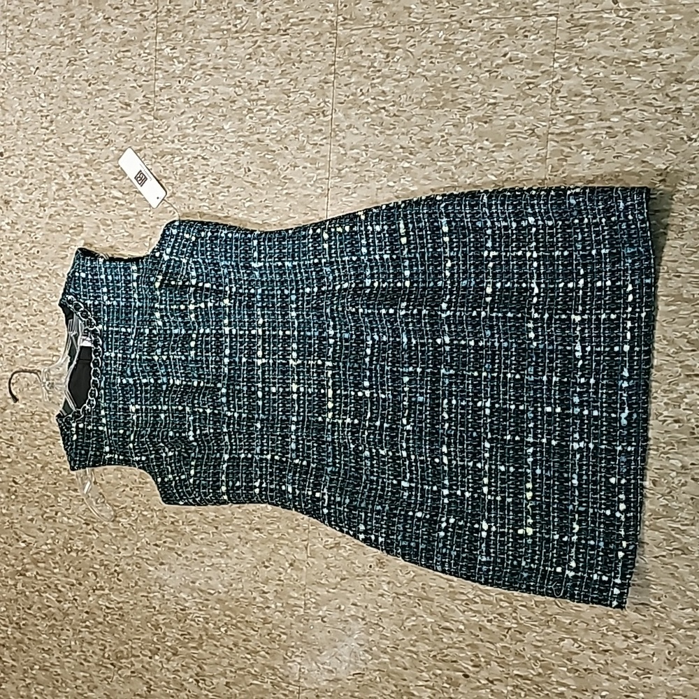 Tweed LAUNDRY by Design Size 8 lines tweed dress